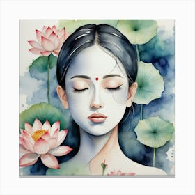 Buddha Painting Canvas Print