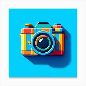 Camera Icon Canvas Print