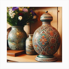 Georgian Vases 1 Canvas Print