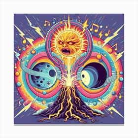 Psychedelic Art 11 Canvas Print