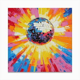 Disco Ball Art 44 Canvas Print