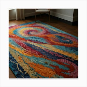 Unique Design Art Carpets 3 Canvas Print