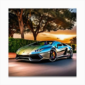 Lamborghini 12 Canvas Print