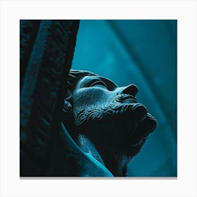 Statue Of Jesus Canvas Print