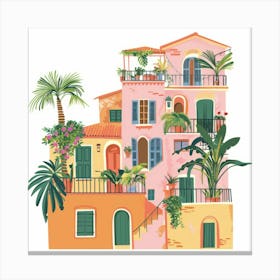 House In Portugal Canvas Print