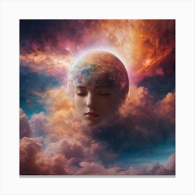 Head In The Clouds 1 Canvas Print