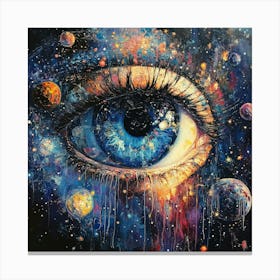 Eye Of The Universe Art 3 Canvas Print