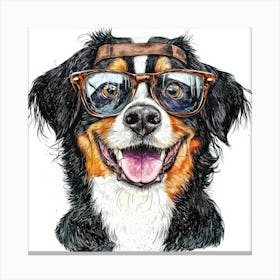 Bernese Dog 5 Canvas Print