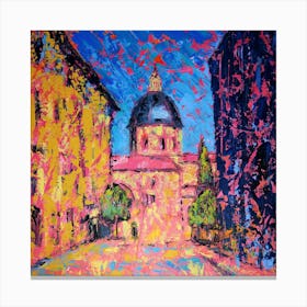Salamanca Purissima Cathedral Canvas Print