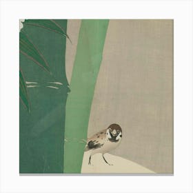 Japanese Artbamboo In Snow (Secchuchiku) (1909 1910) Canvas Print