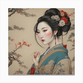 Qing Dynasty 18 Canvas Print