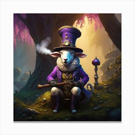 Don,t be sheepish Canvas Print