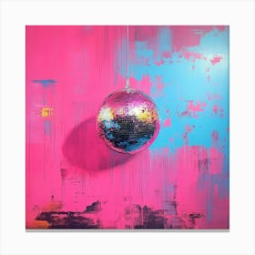 Disco Ball Canvas Print Art 2 Canvas Print