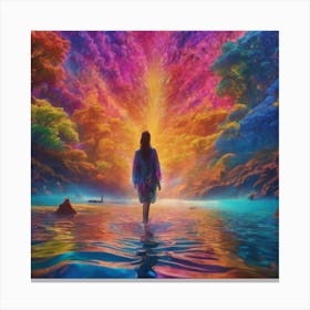 My Life is Made of Rainbows Canvas Print