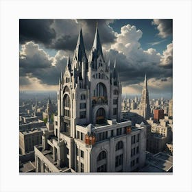 Artchitectural Canvas Print