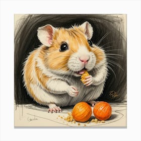 Hamster 65 Canvas Print