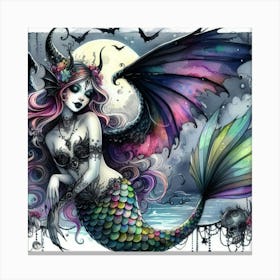 Mermaid 10 Canvas Print