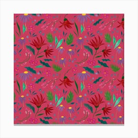 Floral Pattern 1 Canvas Print