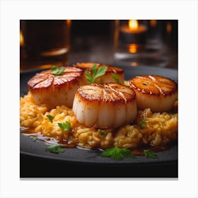 Scallops 1 Canvas Print