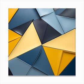 Abstract Geometric Pattern 4 Canvas Print