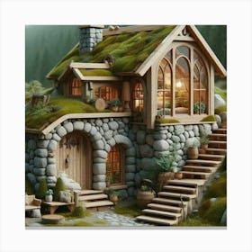 Fairy House Canvas Print