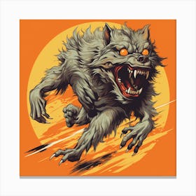 Werewolf Canvas Print