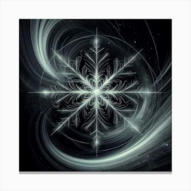 Snowflake 1 Canvas Print