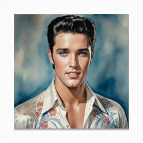 Unforgettable Elvis Presley Canvas Print