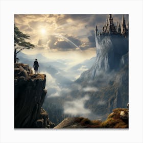 Castle In The Sky Canvas Print