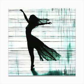 Do Your Dance - Dancing Girl Canvas Print