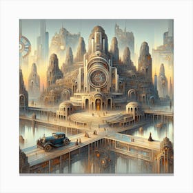 Deco Nexus Canvas Print