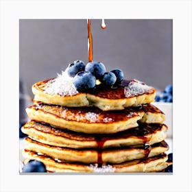 Pancakes 4 Canvas Print