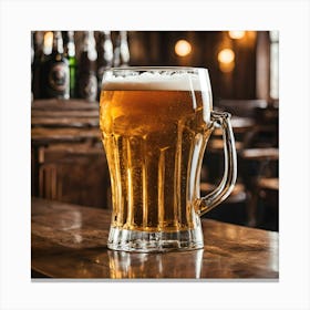 Glass Of Beer 1 Canvas Print