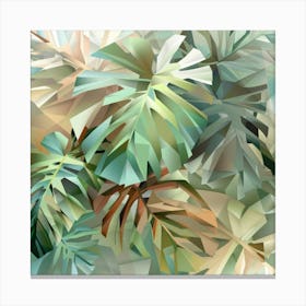 Tropical Leaves 109 Canvas Print