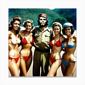 Che Guevara 3 Canvas Print