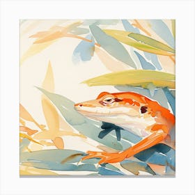 Lizard Canvas Print