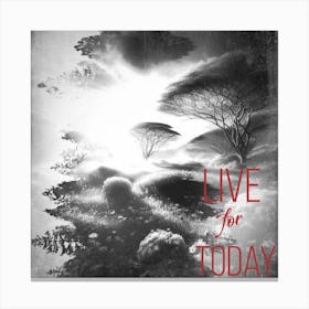 Live For Today 1 Canvas Print