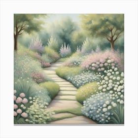 Garden Path 1 Canvas Print