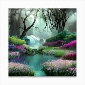 Beautiful Forest 1 Canvas Print