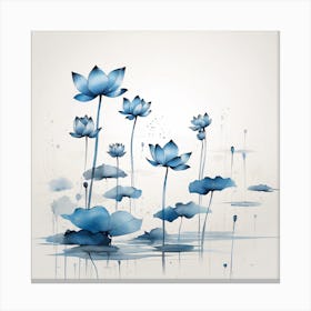 Lotus Flower Canvas Print