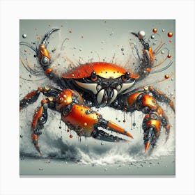 Iron Crab Canvas Print
