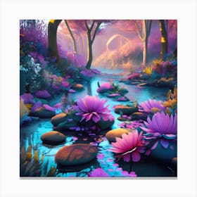 Lily Pond Canvas Print