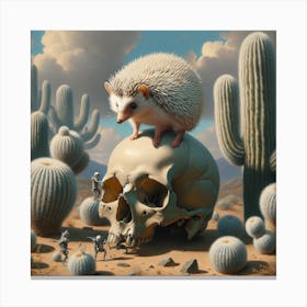 Attack Canvas Print