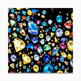 Colorful Diamonds Toile