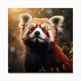 Red Panda 3 Canvas Print