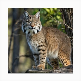 Lynx cat Canvas Print