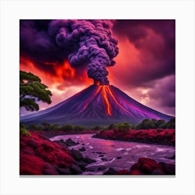 Hawaiian Volcano Canvas Print