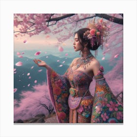 Chinese Woman 3 Canvas Print