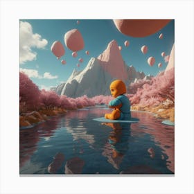 Pink Sky Canvas Print