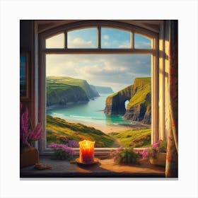 View From The Window Canvas Print